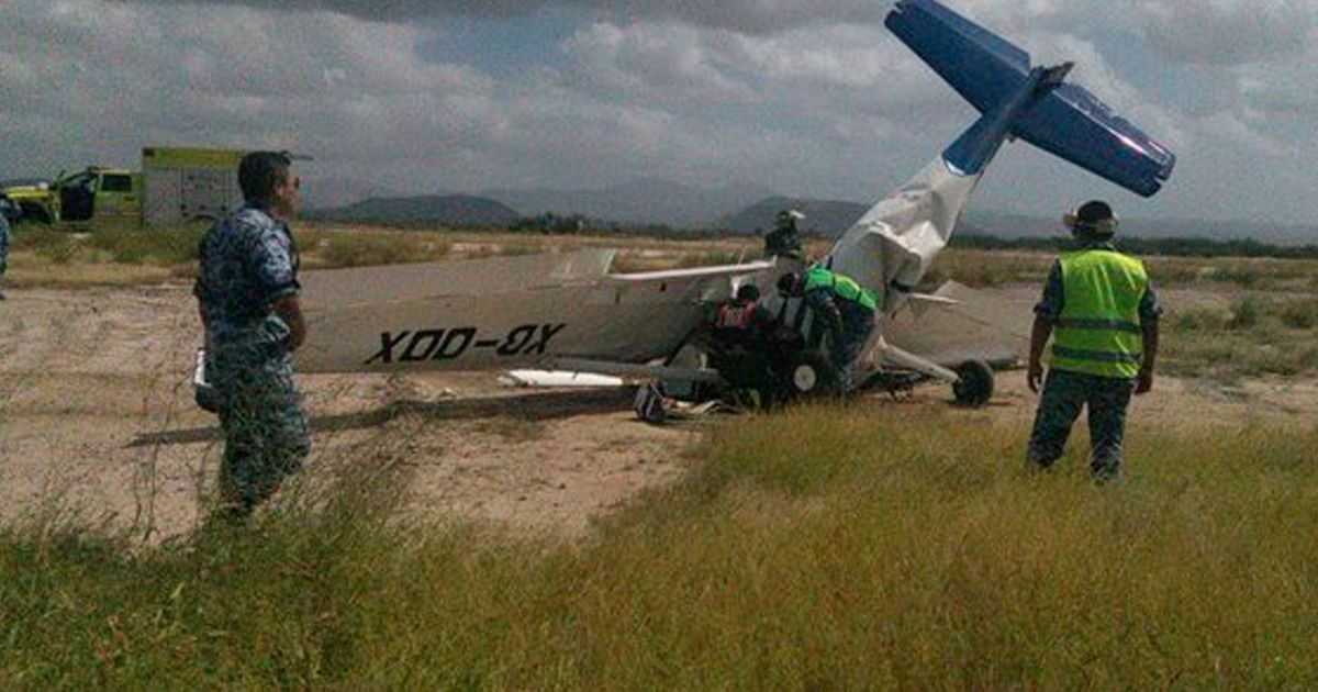 Se desploma avioneta en Baja California Sur