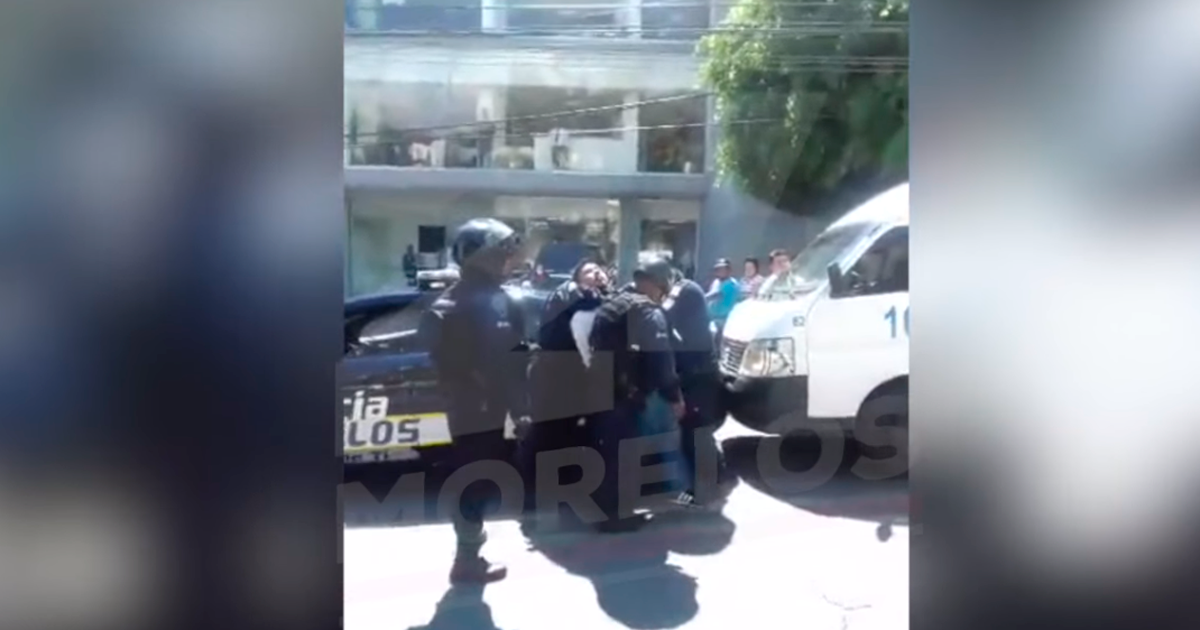 Inician investigación por altercado de policías en la detención de un operador de transporte público