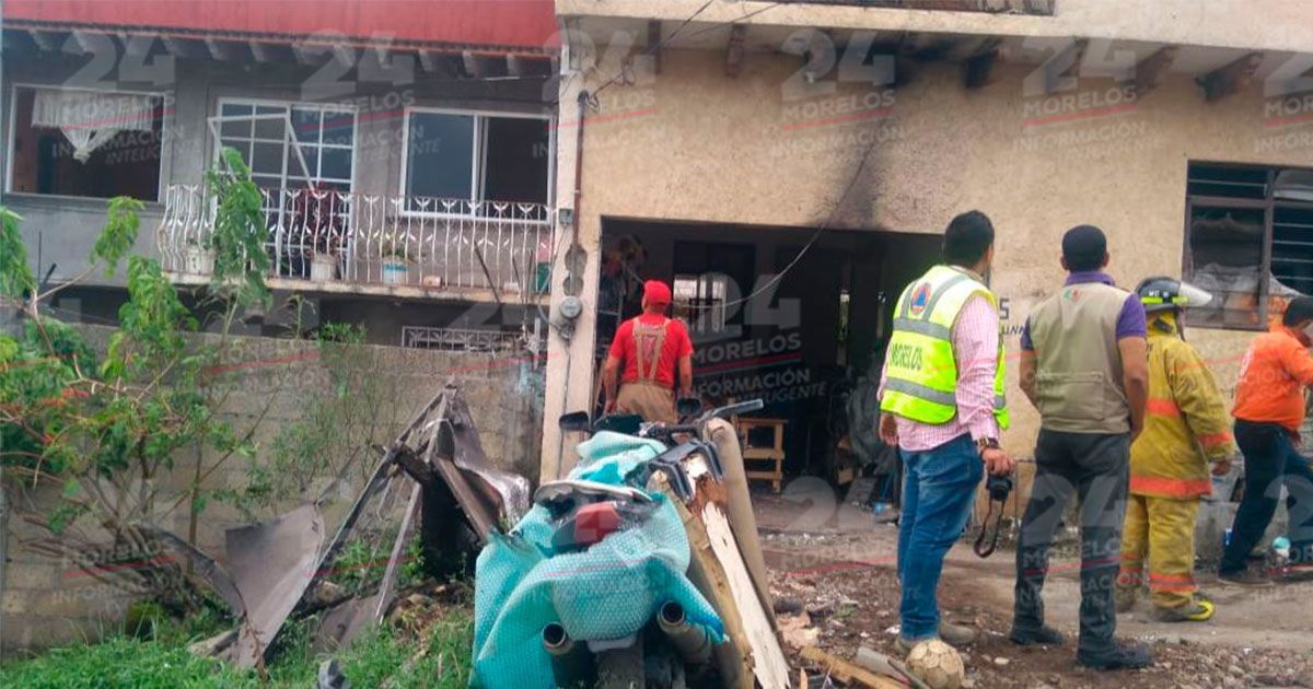 Explotan cohetes en la colonia El Universo de Cuernavaca