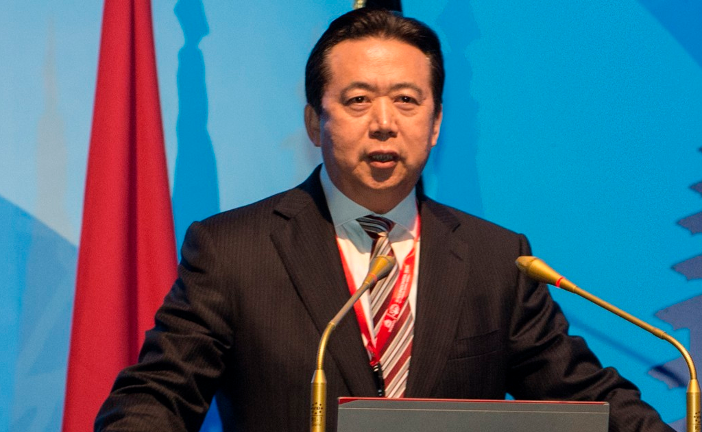 Desaparece presidente de Interpol tras viaje a China