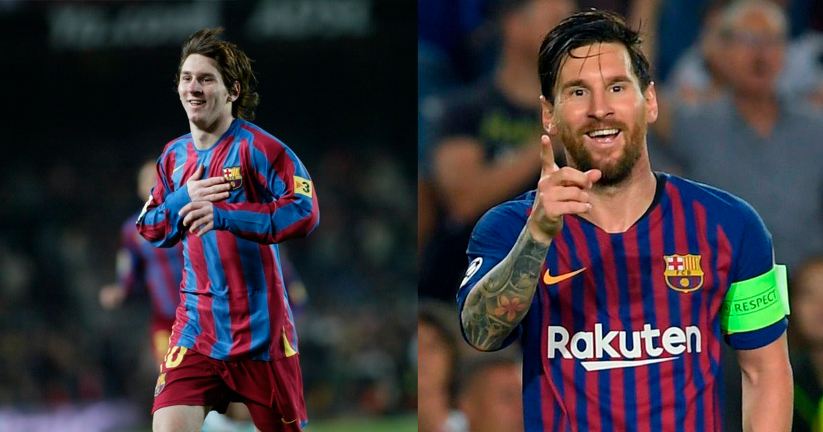 A 14 años del debut de Messi