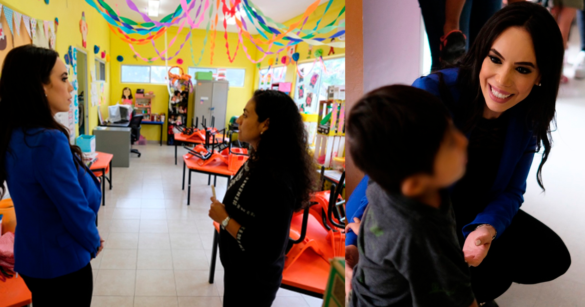Visita albergues presidenta del DIF Morelos