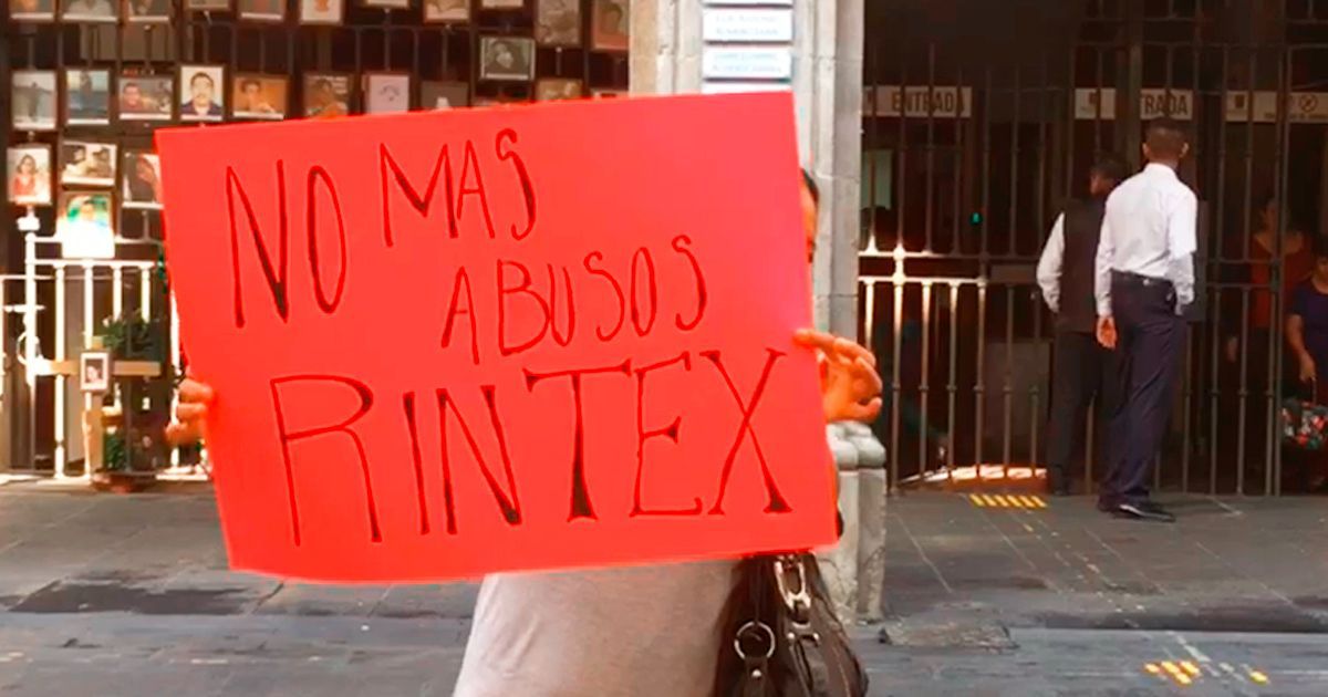 Ex trabajadores de Rintex exigen pago de liquidaciones