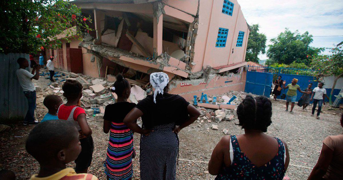 Aumenta número de muertos por sismo en Haití