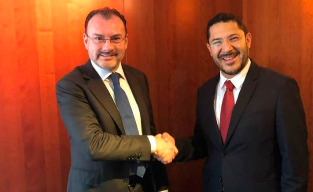 Videgaray comparecerá ante el Senado