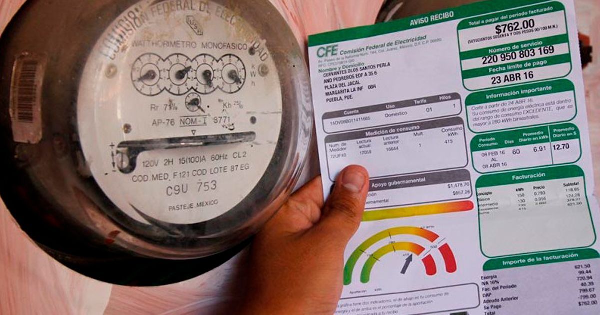 Sube CFE tarifa DAC hasta en un 20 %