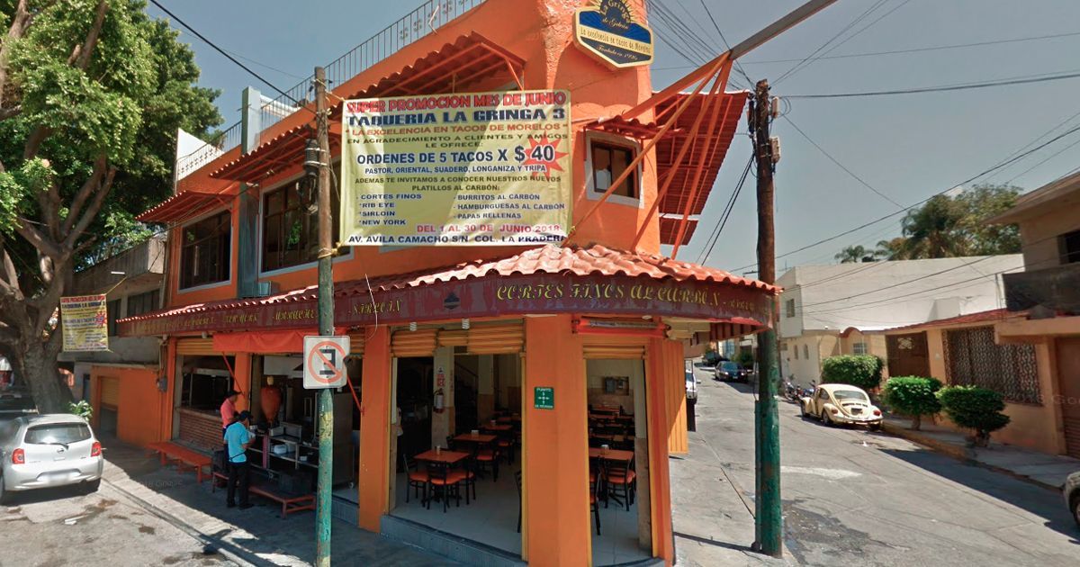 Balean a un hombre en taquería de Cuernavaca