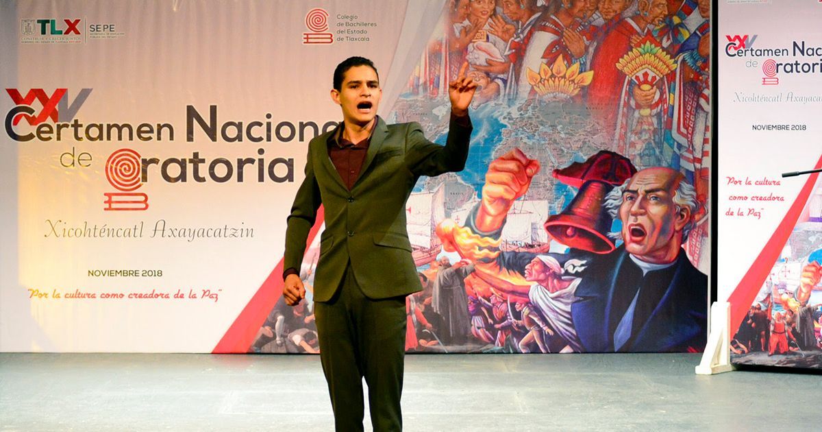 Joven morelense triunfa en Concurso Nacional de Oratoria