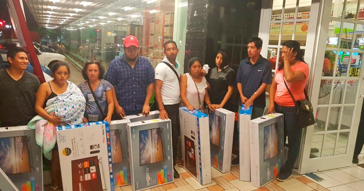 Se equivocan y venden televisores en 9 pesos