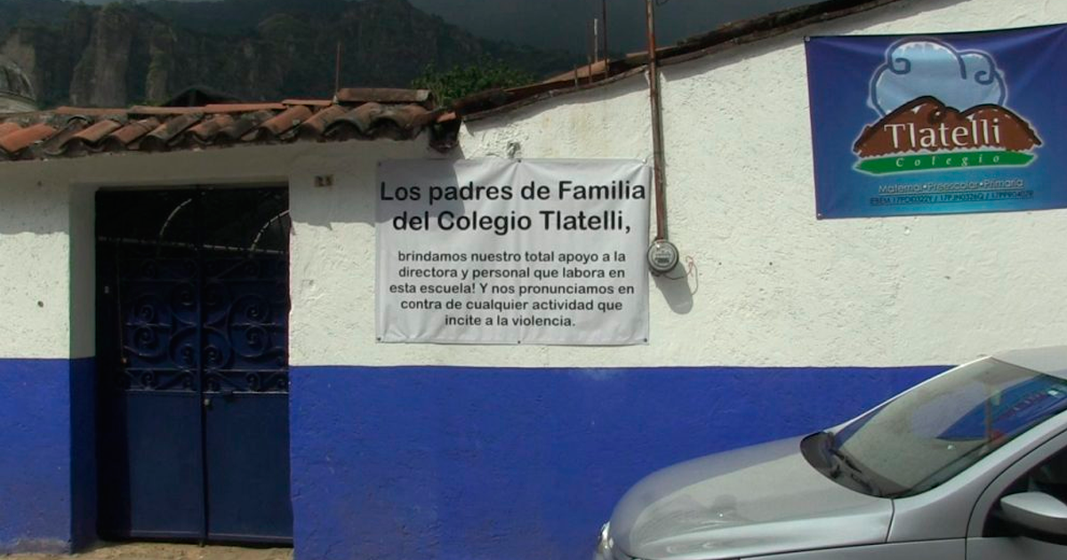 Sin avances en caso de presunto abuso infantil en kínder de Tepoztlán