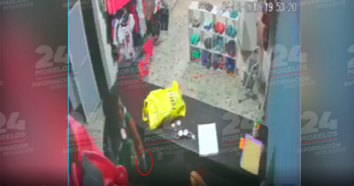 Asaltan negocio en Jojutla