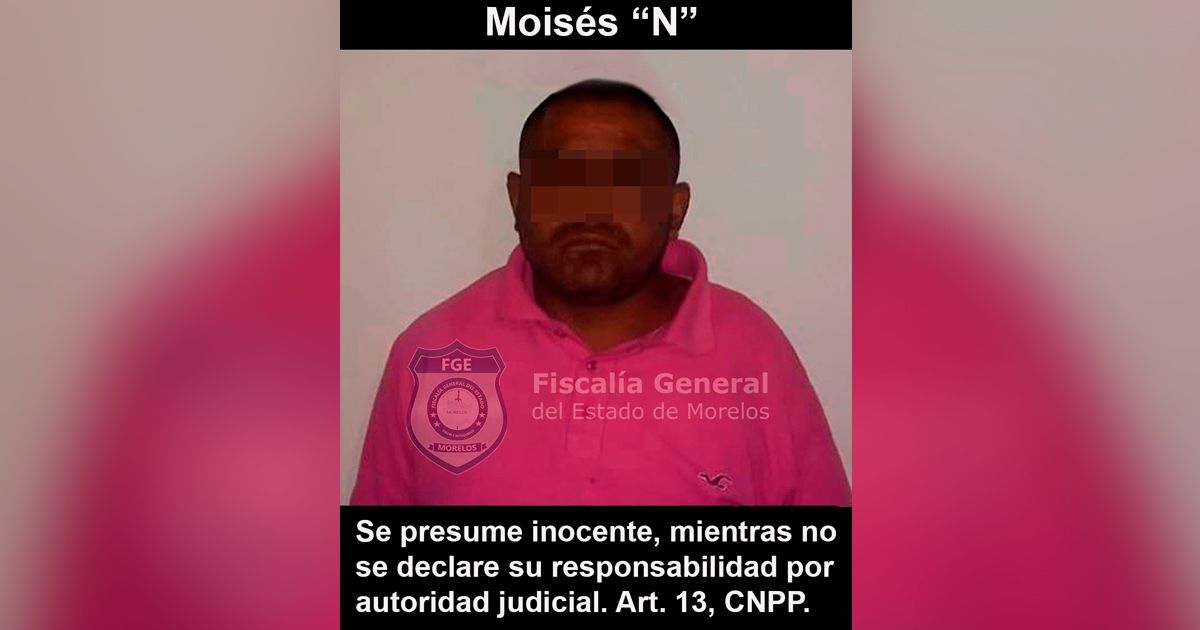 Hombre es aprehendido por abusar de menor en Zacatepec