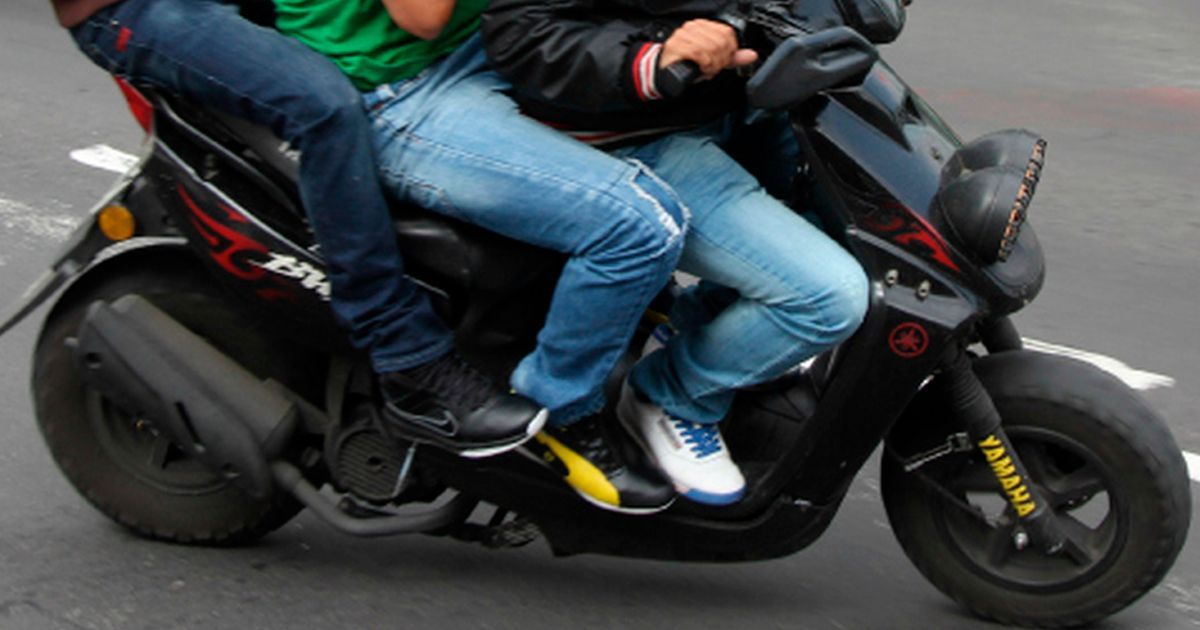 Inviable propuesta de un solo tripulante en moto
