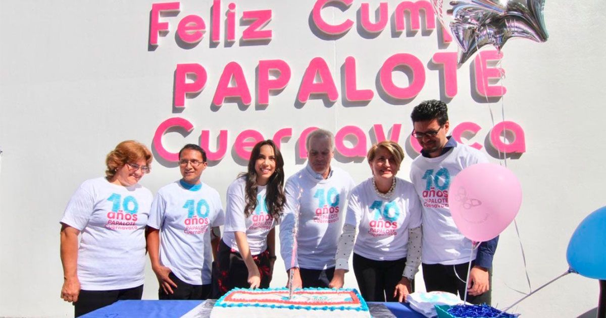 Cumple Papalote 10 años en Morelos