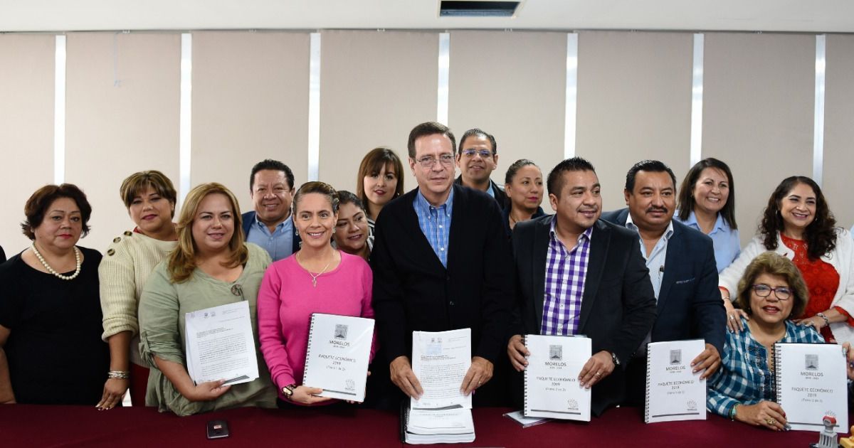 Paquete económico 2019 en Morelos