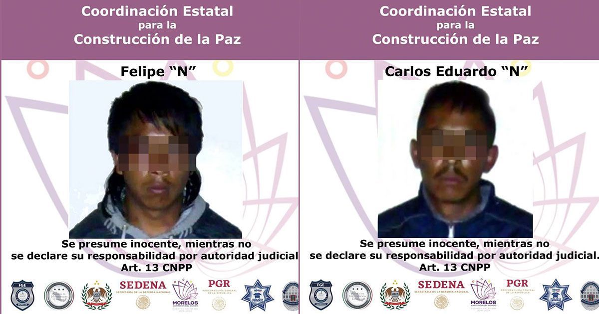 Capturan a “Los Chuchas”, banda de secuestradores