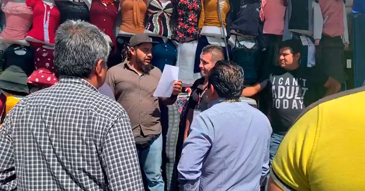 Molestos comerciantes de Cuautla por reordenamiento