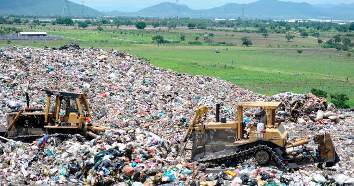 Más de un millón de toneladas de basura al día