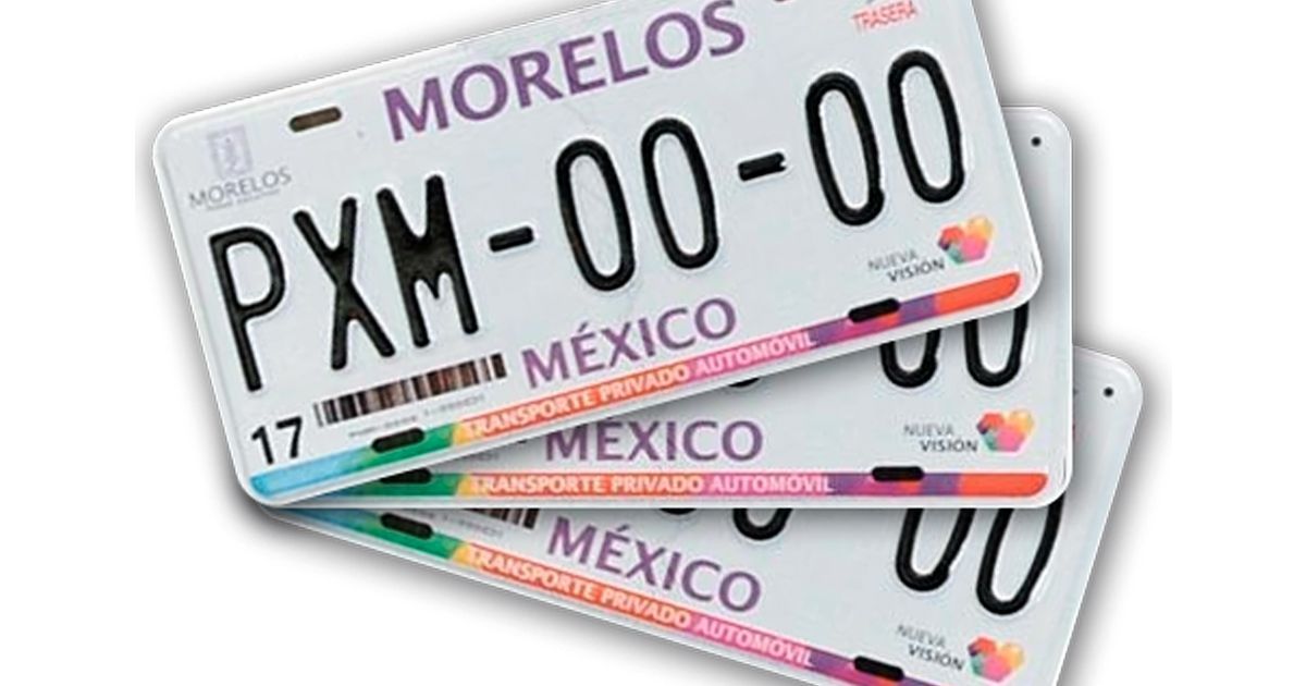 Falsa la información sobre reemplacamiento en Morelos