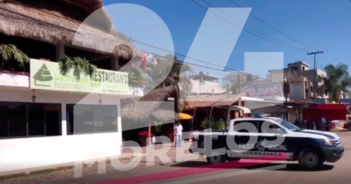 Asaltan restaurante en Cuernavaca