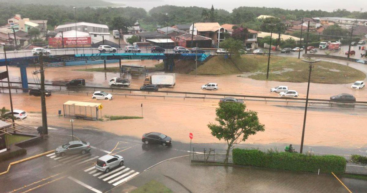 Lluvias torrenciales afectan a Brasil