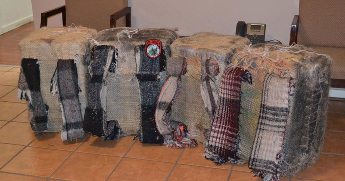 Detienen a 2 hondureños por tráfico de droga
