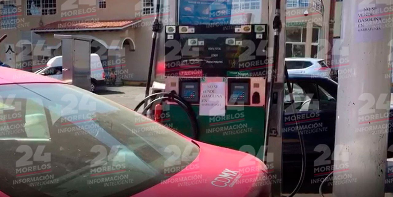 CANACINTRA reconoce desabasto en 40% de gasolineras en Morelos