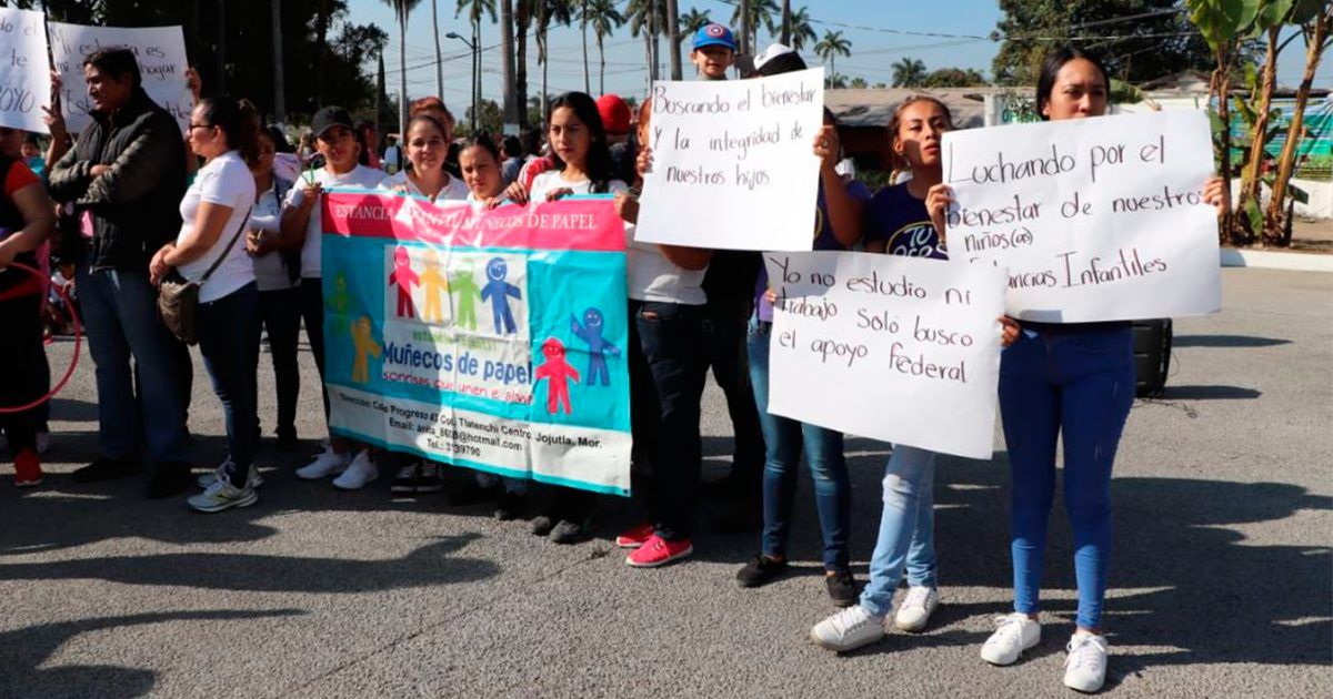Se manifiestan por reducción de apoyo económico a estancias infantiles