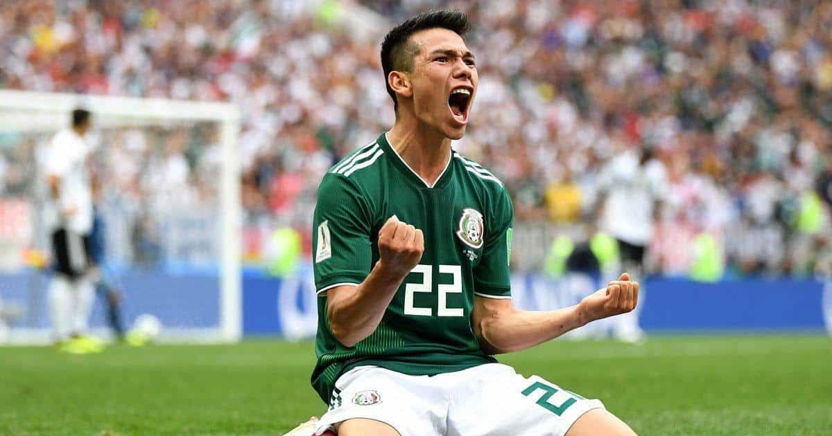 Hirving Lozano: mejor jugador de la Concacaf