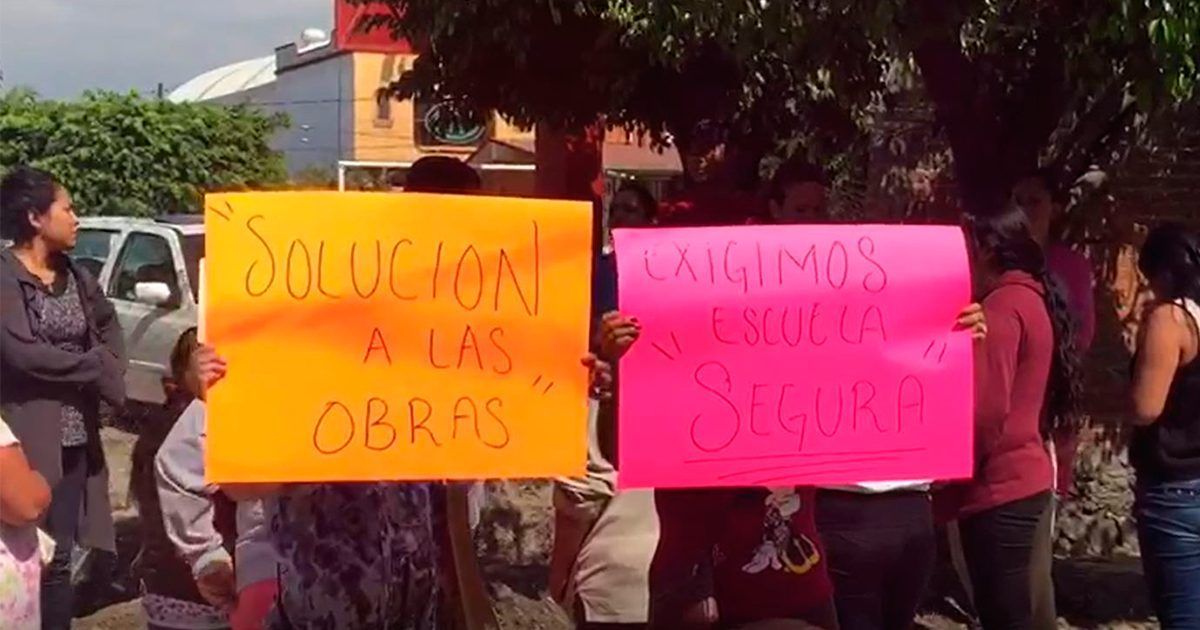 Piden reforzar seguridad en primaria de Cuernavaca