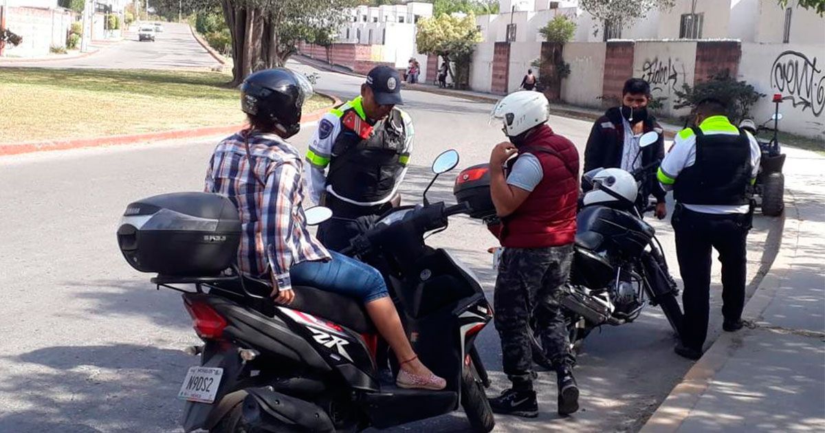 Continúa la revisión a motocicletas en Morelos