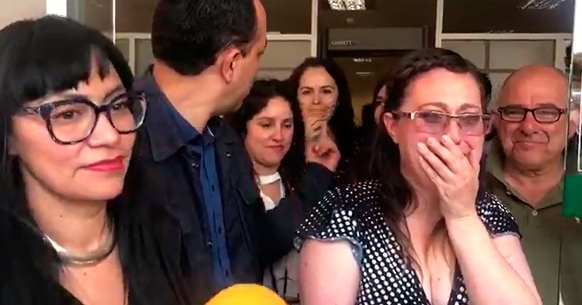 Sale libre mujer que tuvo aborto espontáneo en Querétaro