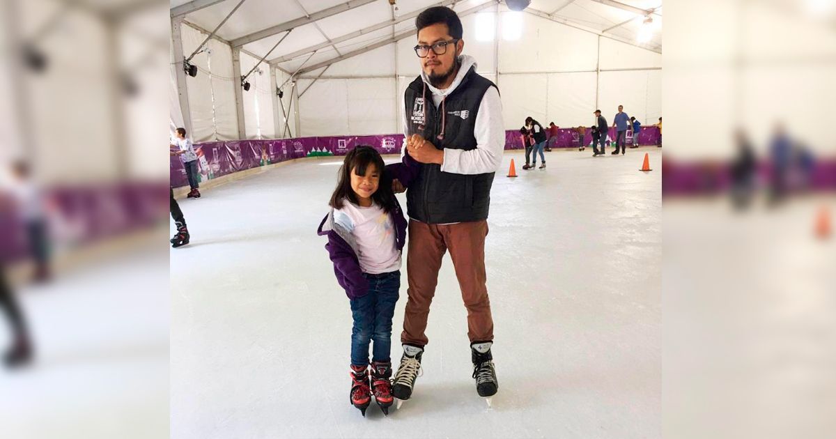 Pista de hielo en Cuernavaca es inclusiva