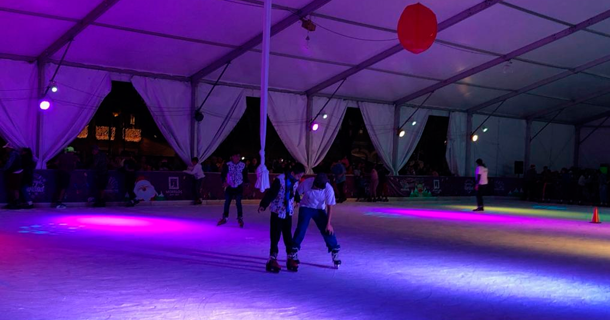 Más de 40 mil personas han asistido a la pista de hielo