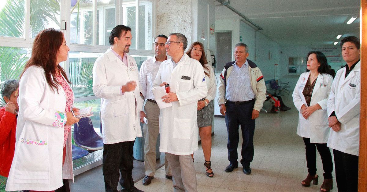 Recorren unidades de salud en la región oriente