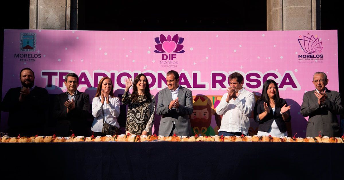 Parte DIF Morelos la rosca de Reyes