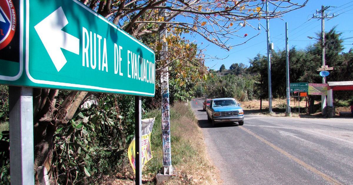 Piden mejorar Ruta de Evacuación de Tetela del Volcán