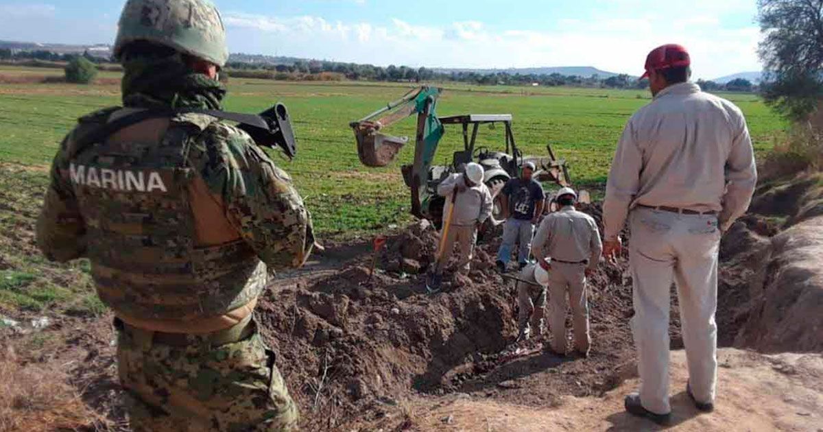 SEMAR detecta 77 tomas clandestinas en 3 estados