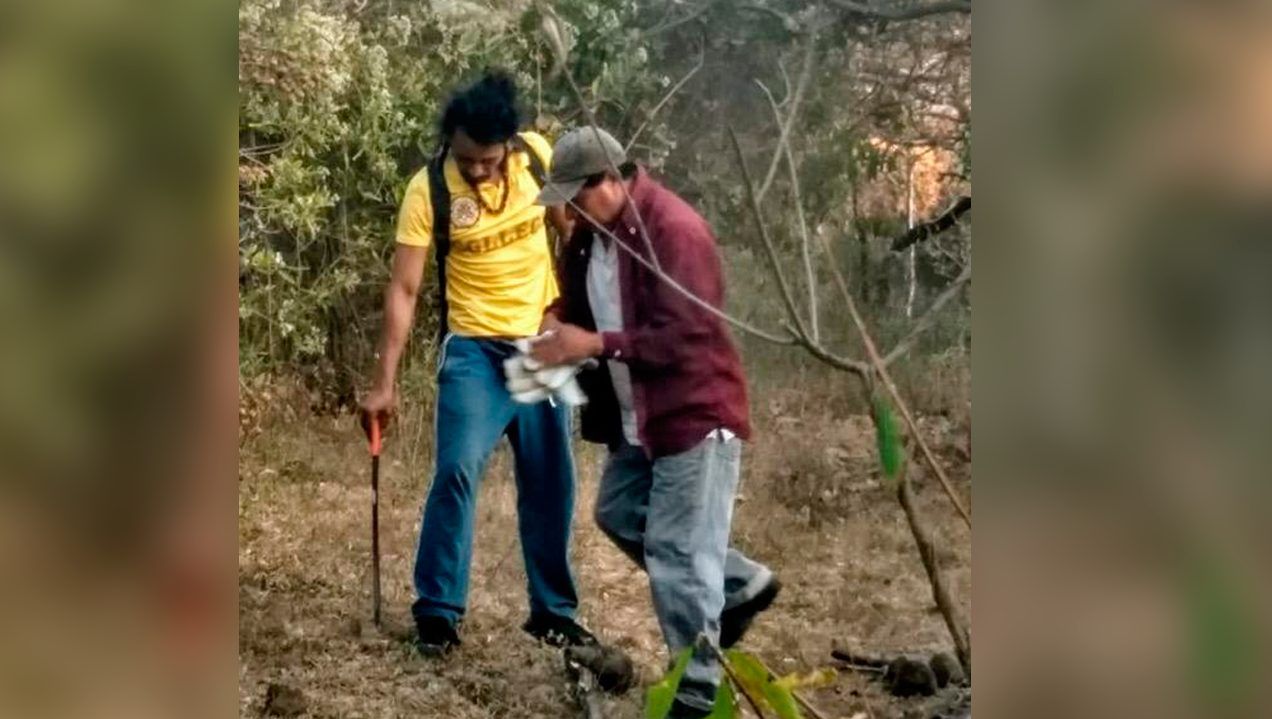 Rescatan a hombre perdido en Tepoztlán