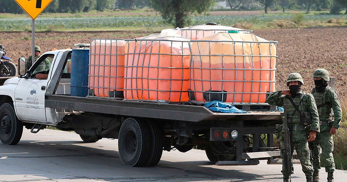 Empleados de Pemex, presuntos huachicoleros