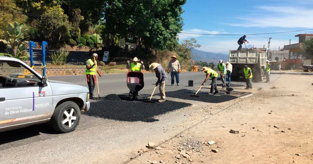 Inician rehabilitación en carretera Cuernavaca – Tepoztlán
