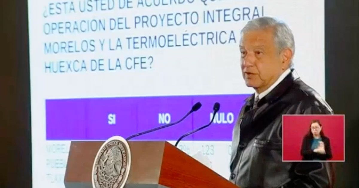 AMLO anuncia resultados de consulta