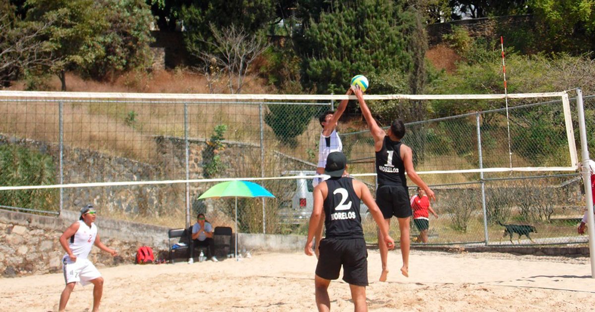 Morelos presente en Olimpiada Nacional y Juvenil de Voleibol de Playa