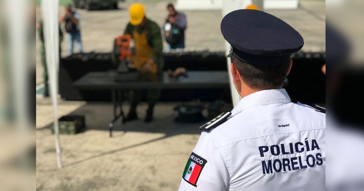 Destruyen armamento decomisado en Morelos