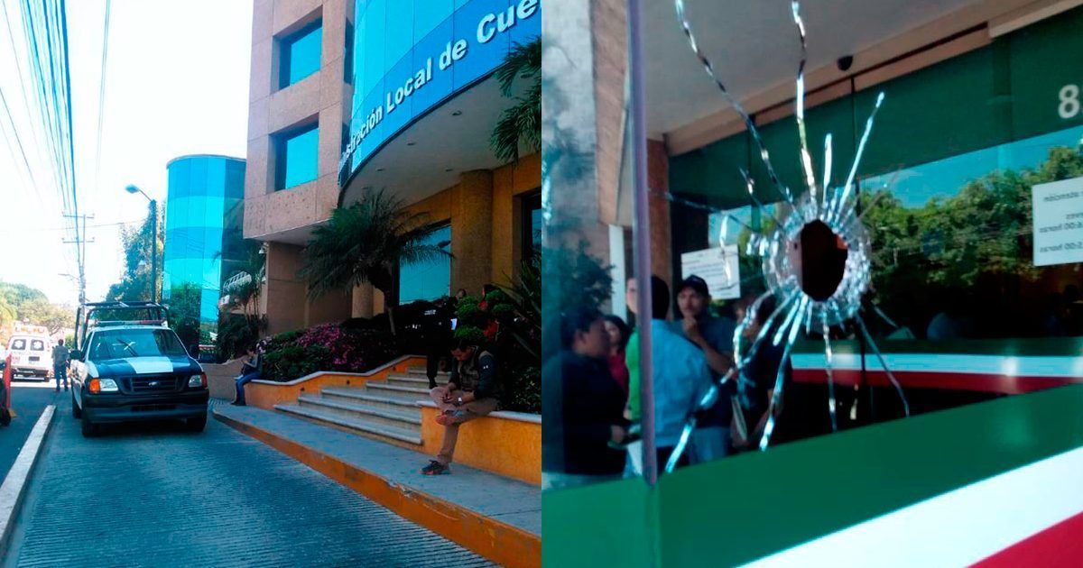 Despojan a mujer de 100 mil pesos afuera del SAT en Cuernavaca