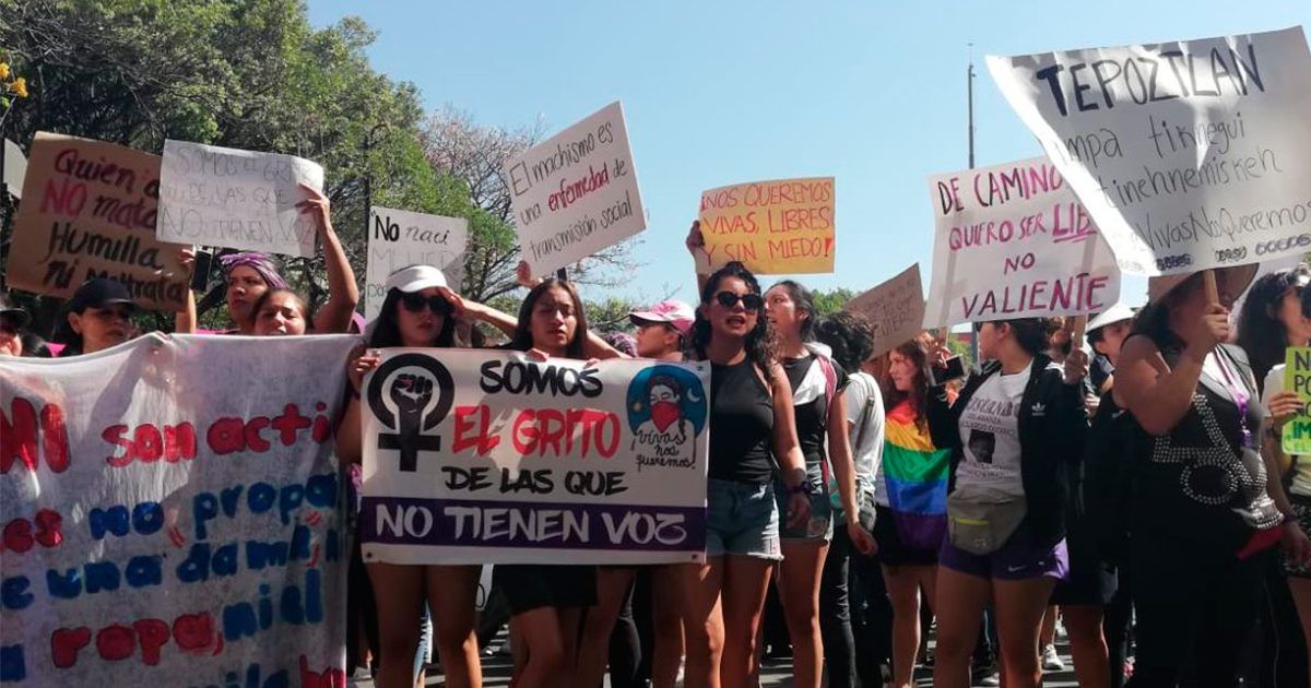 Marchan en Cuernavaca contra la violencia e inseguridad