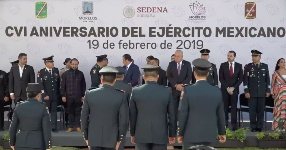 Reconoce Cuauhtémoc Blanco labor del ejército