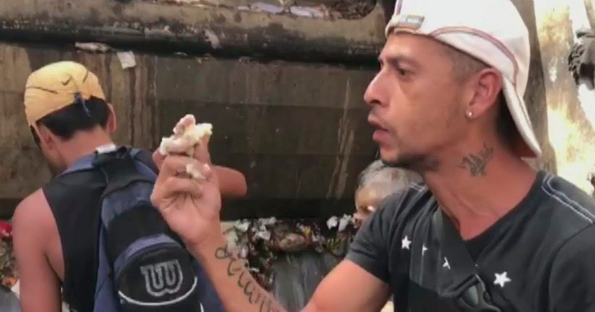 Venezolanos orillados a comer desechos por crisis
