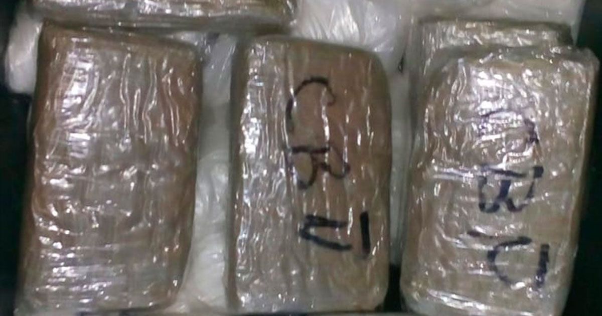 Decomisan 900 kilos de droga en Aeropuerto de Tijuana