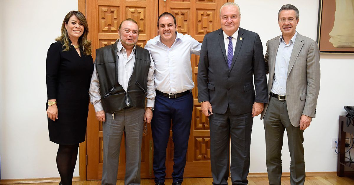 Se reúne gobernador de Morelos con autoridades de Banca Afirme